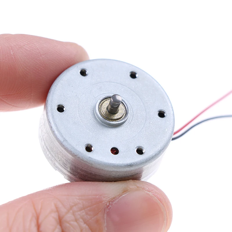 RF 400CA 12265 DC 3V 6V 5 9 V Mini 24mm Ультратонкий Круглый двигатель 400|Двигатель постоянного