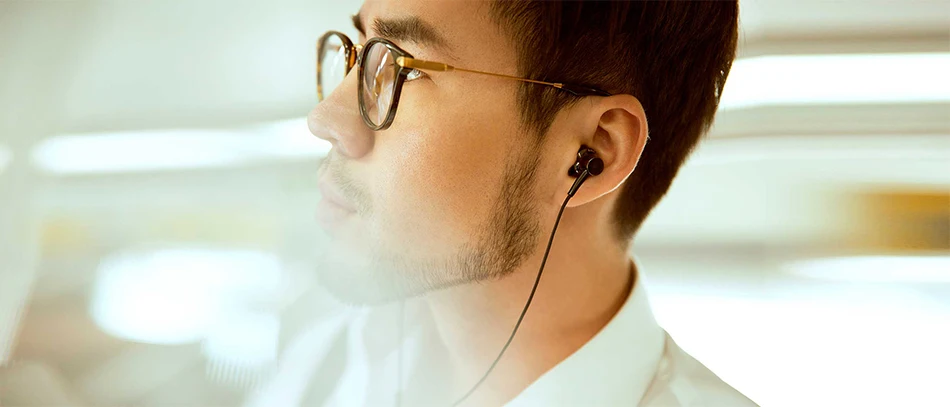 Original Xiaomi ANC Earphone Type-C Noise Reduction Earphones Wired Control With MIC For Xiaomi Mix 2 Max 2 Smartphone Hybrid HD 06