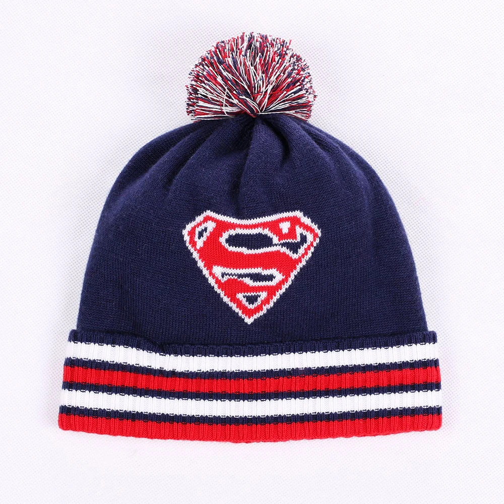 

Kid Beanie Baby Boys Winter Knit Hat Warm Cap Pom Pom Casual Cotton Outdoor Ski Accessory