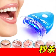 LED White Light Teeth Whitening System Kit Tooth Whitelight Gel Oral Cleaner 1X