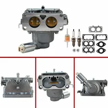 Car Carburetor With Back Fire Solenoid Engine Carb Plug Fuel Filte For Briggs & Stratton 20HP 21HP 23HP 24HP 25HP intek V-Twin Car Carburetor With Back Fire Solenoid Engine Carb Plug Fuel Filte For Briggs & Stratton 20HP 21HP 23HP 24HP 25HP intek V-Twin