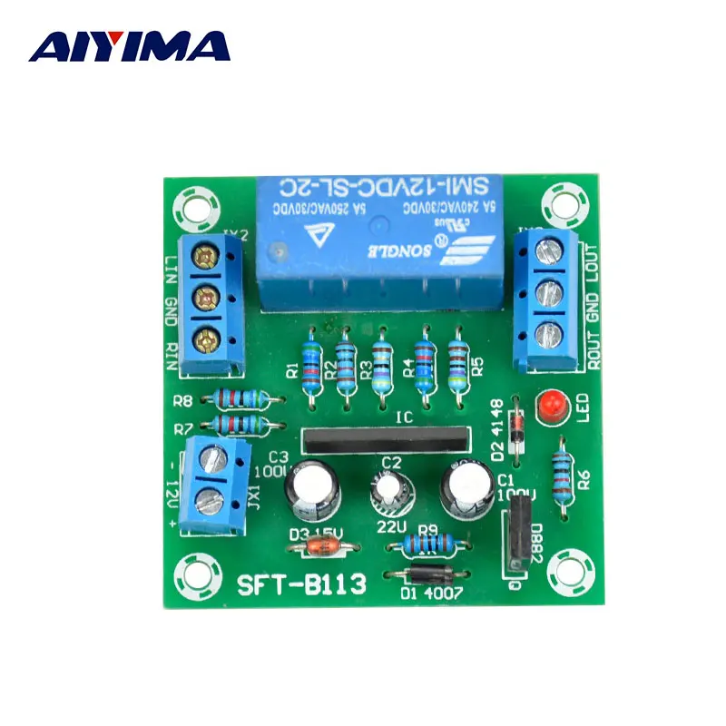 

UPC1237 Amp Speaker Protection Circuit Protective Board Speaker Delay Switch DC Protection