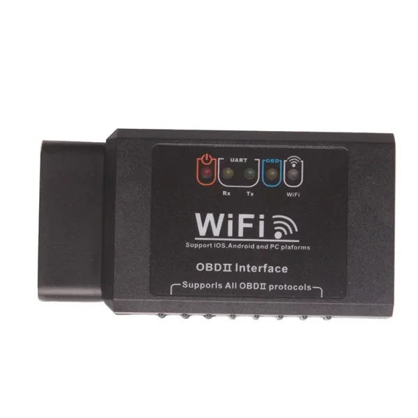 ELM327 wifi OBD2 сканер кодов антиблокировочной тормозной системы Поддержка Android и для Iphone/Ipad ELM327 v2.1 ELM327 OBD2