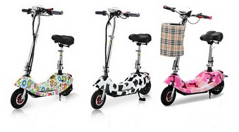 Top 261002/Ladies portable mini dolphin electric scooter / can carry children electric bikes / electric cars/Comfortable cushion 15