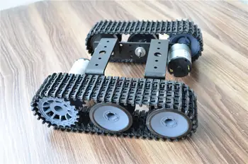 

12V SN5000 DIY Arduino Assembly of Aluminum Alloy Tank Robot Chassis