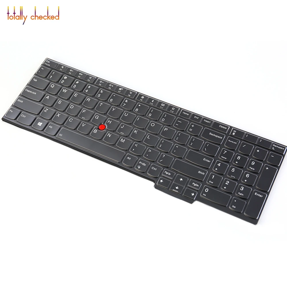 Для lenovo Thinkpad T570 E580 P51S P52S чехол с клавиатурой ультра тонкий прозрачный TPU защита для клавиатуры ноутбука