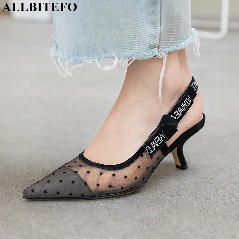 

ALLBITEFO summer high heels party women shoes high quality women high heel shoes wedding women sandals women heels girls shoes