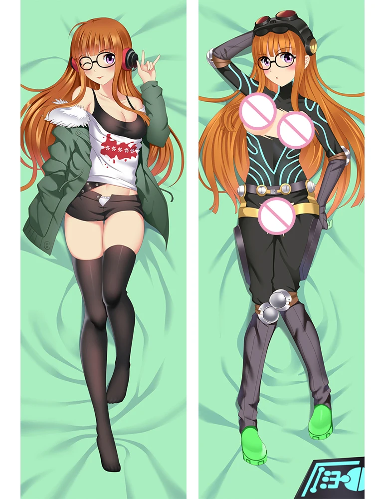 2018 August Anime Shin Megami Tensei Persona 5 Futaba Sakura Dakimakura наволочка для подушки обнимающая