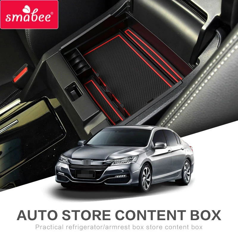 Подлокотник для Honda Accord 2013 2017 9 IX контейнер хранения поколения органайзер