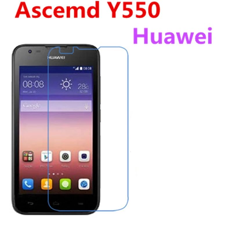 5 Pcs Ultra Thin Clear HD LCD Screen Guard Protector Film With Cleaning Cloth For Huawei Ascemd Y550. | Мобильные телефоны и