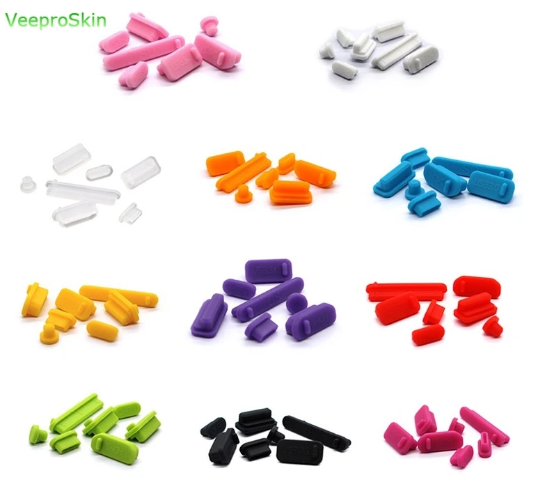 Per Xiao Mi Mi Notebook Air 12 13/Mi Notebook Pro 15 Del Computer Portatile Del Silicone Anti Spinotti E Jack Antipolvere Della Copertura Di Protezion