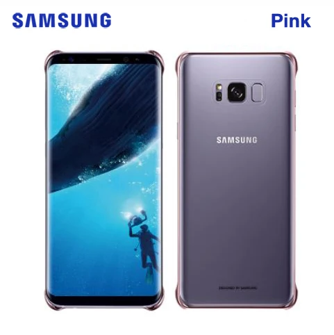 samsung противоударный чехол для телефона Soft Shell для samsung S8 S8+ S8plus S8 плюс SM-G стелс ТПУ крышки мобильного телефона - Цвет: Pink