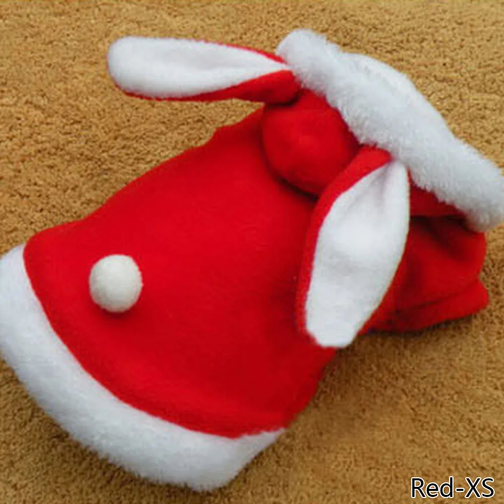 

Red Pet Dog Clothes Christmas Costume Cartoon Clothes For Small Dog Cloth Costume Dress Winter Apparel Coat Apparel