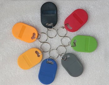 

EM4100 Key 125khz ID Keyfob RFID TK4100 Tag Tags Card Fob Token Ring Proximity Chip 51*33*5.9mm