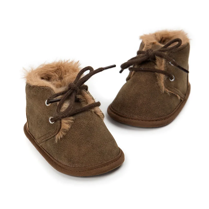 WONBO/ зимние модные детские теплые ботинки; теплые детские ботинки; обувь для малышей