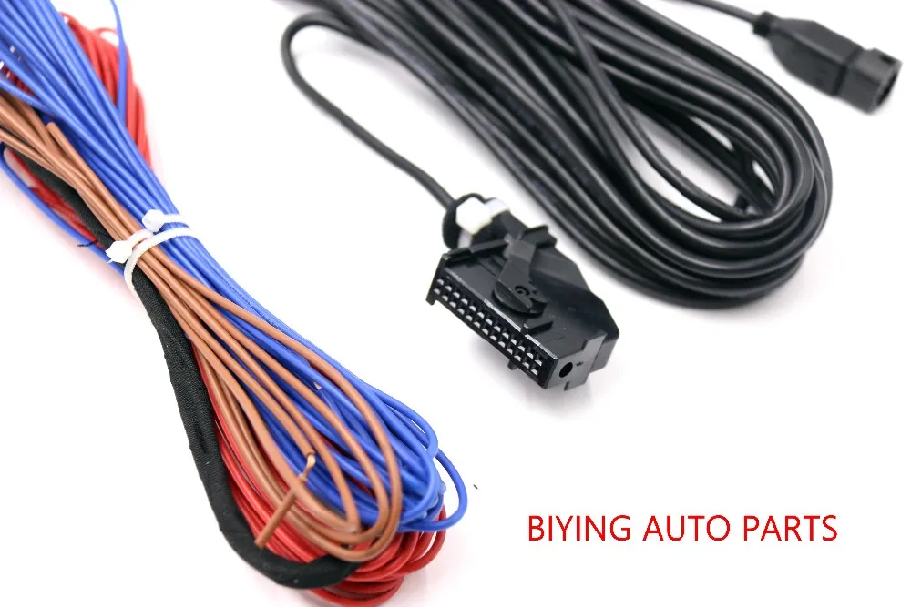 

VW JETTA M5 MK6 TIGUAN RGB Rear View Reversing Camera harness Cable wire