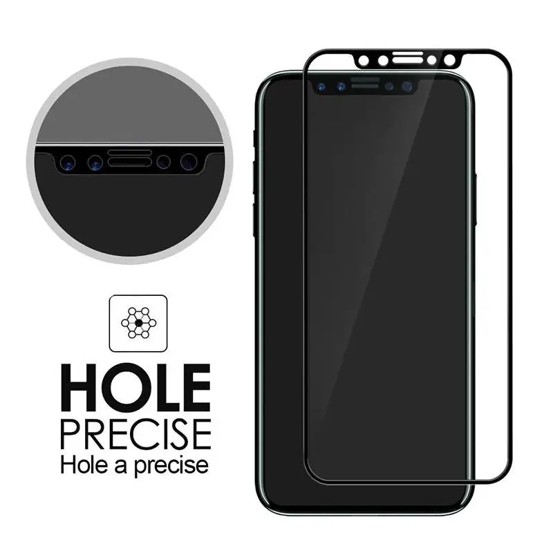 2 шт для Apple IPhone X Закаленное стекло протектор экрана для Apple IPhone X iPhone защитное стекло Flim полное покрытие