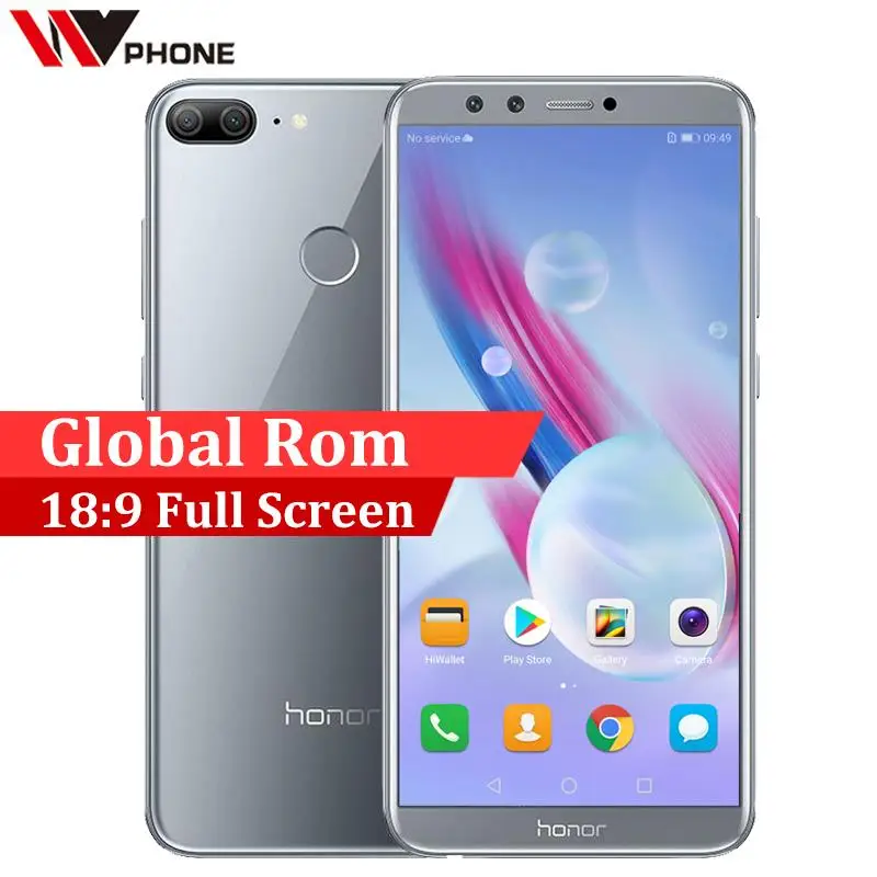 Глобальная ПЗУ Honor 9 Lite 4G 32G 5 65 &quotВосьмиядерный 2160*1080P мобильный телефон 4 камеры