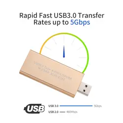 USB 3,0 к M.2 SSD корпус для хранения NGFF B Ключ жесткий диск B + M ключ M2 SATA SSD Внешний бокс адаптер