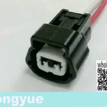 Longyue 20 шт Женский-B 2 way Топливный Инжектор Разъем жгут проводов чехол для Nissan style 6"