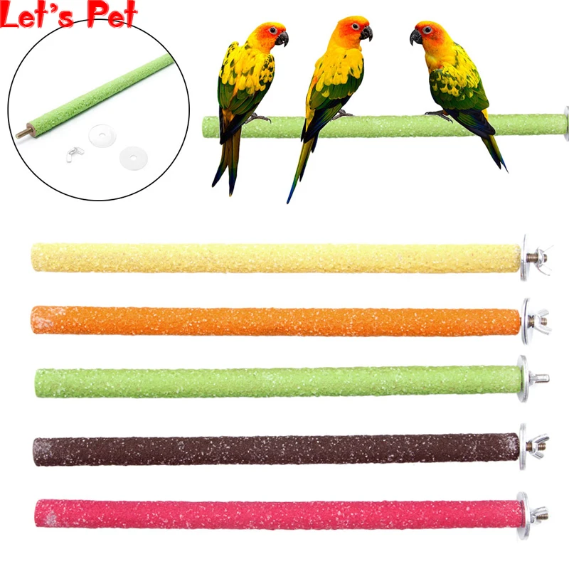 

Let's Pet Large Size Pets Claws Grinding Station Rack Birds Parrots Toys Training Support