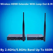 660ft Wireless HDMI Extender Kit 200m 1080P Wireless Video Audio Transmission WIFI HDMI Transmitter Receiver With Loop out & IR pakite digital 2 4g design stb wireless a v audio video transmitter receiver ir remote control audio video ir extender pat 220