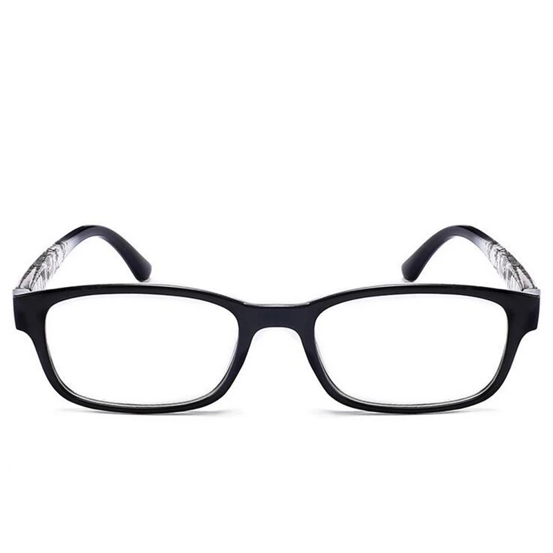 Полимерные линзы, квадратные очки для чтения для пожилых людей, Ультралегкая оправа из поликарбоната, лупа, очки, черная/красная/синяя/фиолетовая оправа+ от 1,0 до+ 4,0