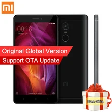Глобальный версия xiaomi redmi note 4 qualcomm 4 ГБ 64 ГБ мобильный телефон snapdragon 625 octa ядро 5.5 «FHD 13.0MP Отпечатков Пальцев MIUI 8.1