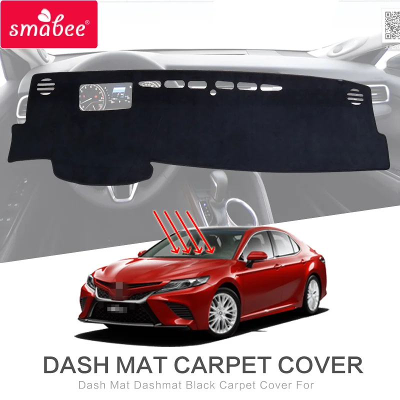 

for Toyota Camry 70 XV70 2018 2019 2020 CAMRY8 Dash Mat Dashmat Accessories Dashboard Pad Carpet Non-Slip Protective Cover HUD