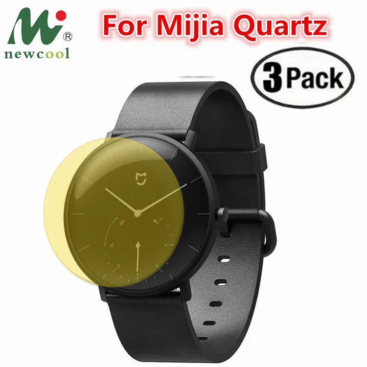 

10Pack Silicone Tpu Clear Protective Film For Xiaomi Mijia Quartz Smart Watch BT IP67 Anti-scratch Full Screen Protector