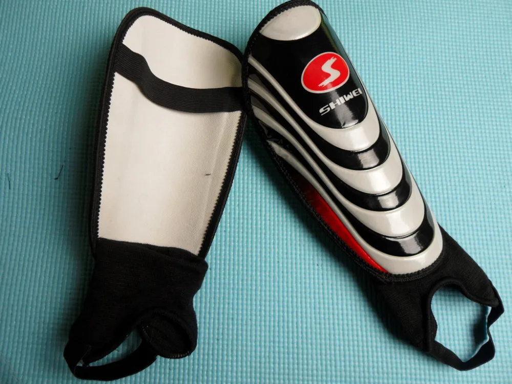 High quality font b Football b font shin pads Ankle Protection Shin Pad Professional Soccer Shin