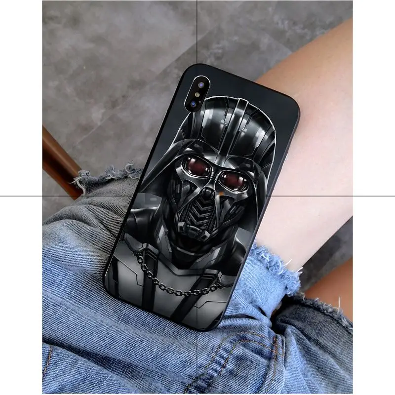 Babaite Darth vader star wars умный чехол черный мягкий чехол для iPhone X XS MAX 6 6s 7 7 plus 8 8 Plus 5 5S SE XR