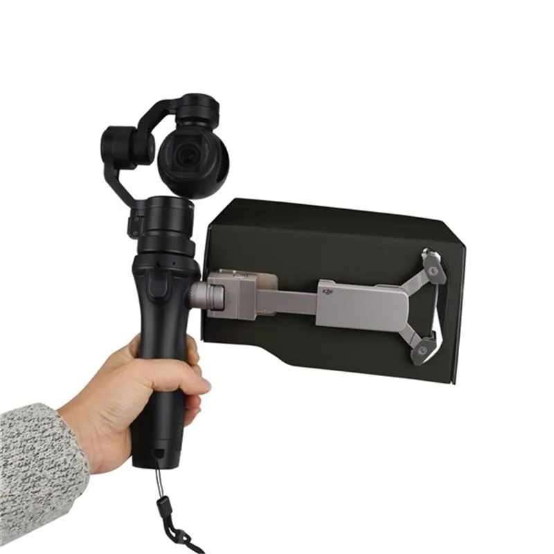DJI Осмо камера 4k 3 оси ручной карданный смартфон Sunhood/складной капюшон 5,5 дюймов от солнца аксессуары для OSMO