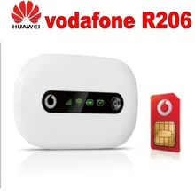 Vodafone R206 3g мобильный WiFi точка доступа 3g портативный маршрутизатор huawei Vodafone мобильный Wi-Fi маршрутизатор R206