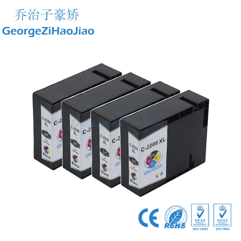 

4BK 2200XL Compatibele Ink Cartridge for Canon MAXIFY MB5020 MB5320 iB4020 MB5120 MB5420 IB4120 Printer