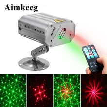 Voice Control Music Rhythm Flash Light DJ Disco Stage Light LED Laser Projector Stage Dancing Party Lights Stage Effect Lighting mini led home stage lighting scanner effect dmx512 200mw rgy laser projector with remote disco lights dj party stage light show