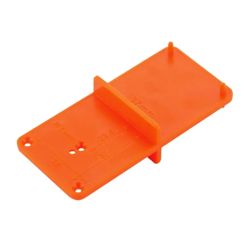 

1Pcs 40mm Hinge Hole Drilling Guide Locator Hole Opener template Door Cabinets DIY Tool For Woodworking tool