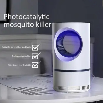 

2019 Electric Mosquito Killer LED Lamp Fly Mosquito Trap Light Anti Mosquito Insect Repellent Killer Pest Control Insect Repelle