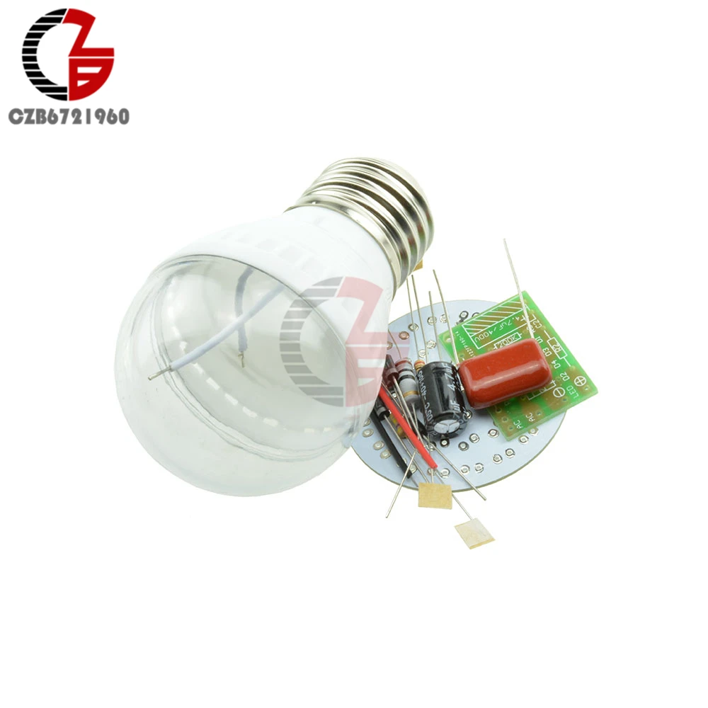 

5PCS 38 LEDs Energy-Saving Lamps Suite without LED Beads DIY Kits