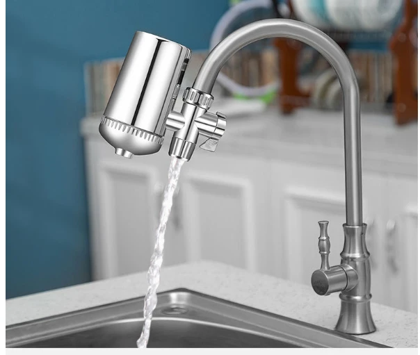 

Household faucet water purifier Ceramic filter kitchen chloride Level 5 filter Drinking water processor