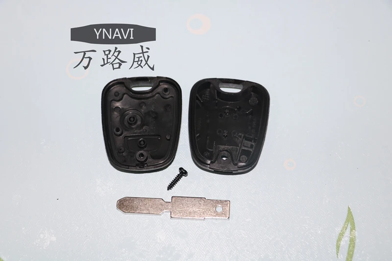 

YNAVI 1PCS Free Shipping 2 Buttons Car Remote Key Shell Case Uncut NE78 Blade For Peugeot 406 408 With Logo