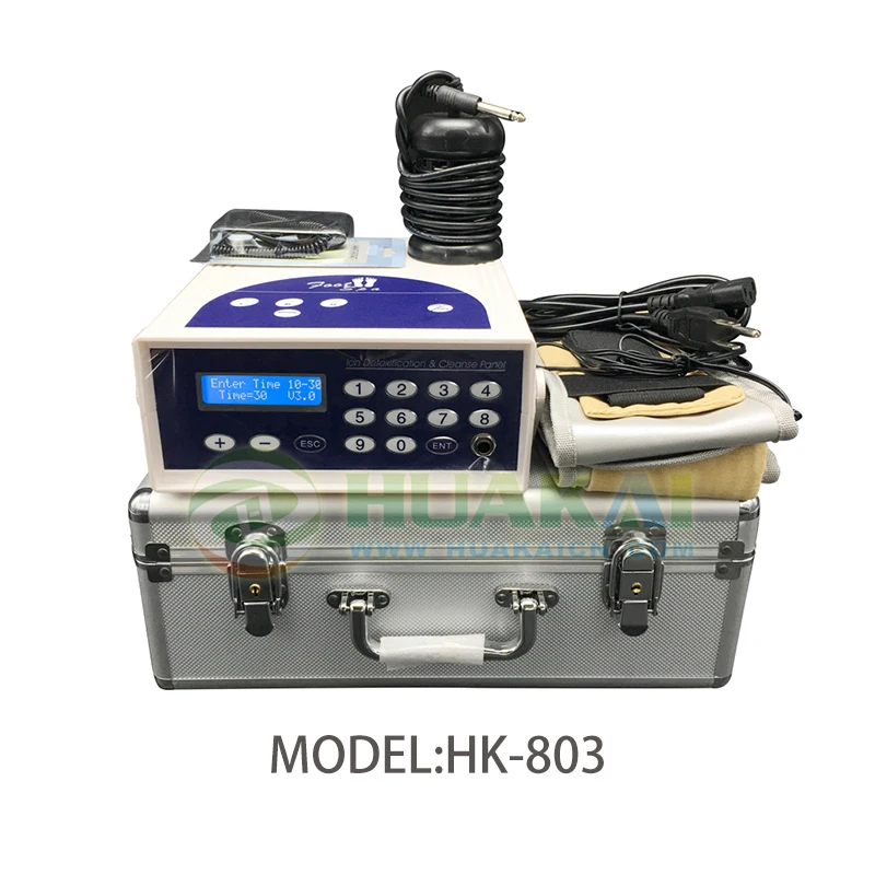 Ионная очистка Детокс спа-машина для ног с дальним инфракрасным поясом и функцией подсчета