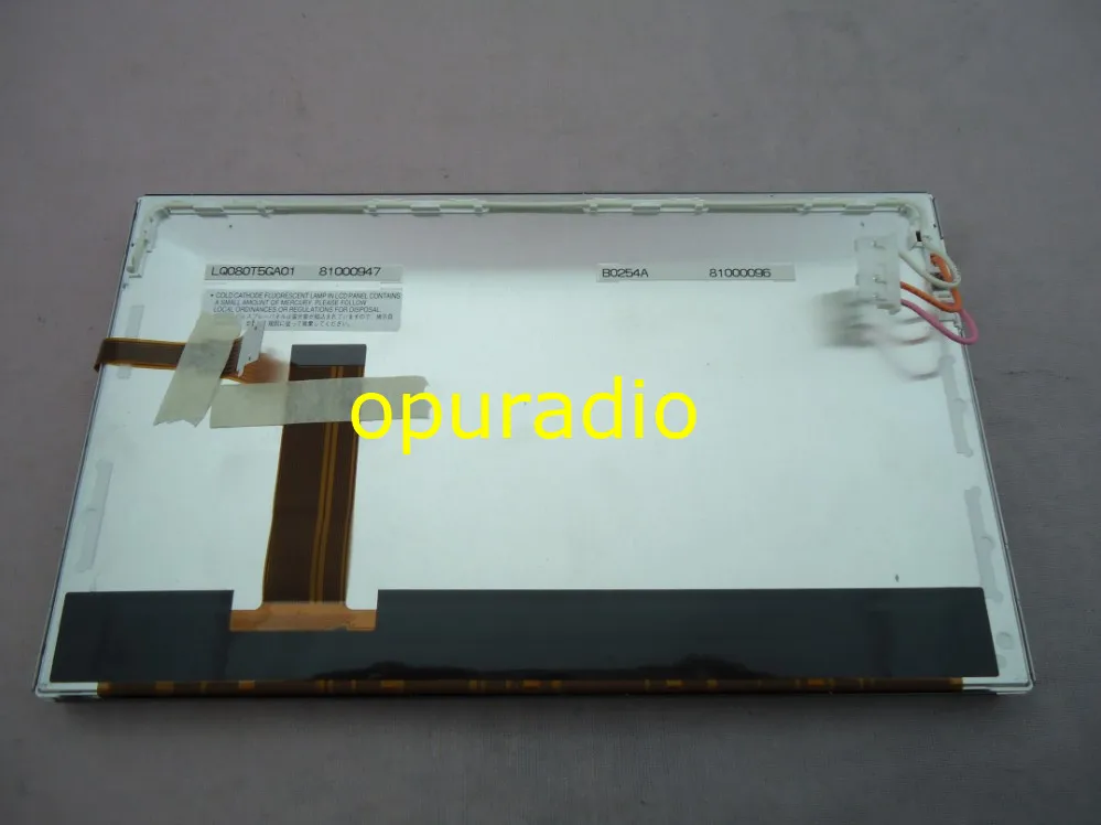 sharp LQ080T5GA01 with touch screen for Toyota Highlander''_1