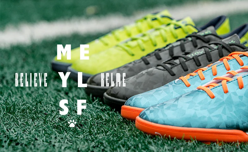 KELME Профессиональная футбольная обувь мужские спортивные футбольные бутсы TF подошва кроссовки chuteira futebol футбольные бутсы 6981302