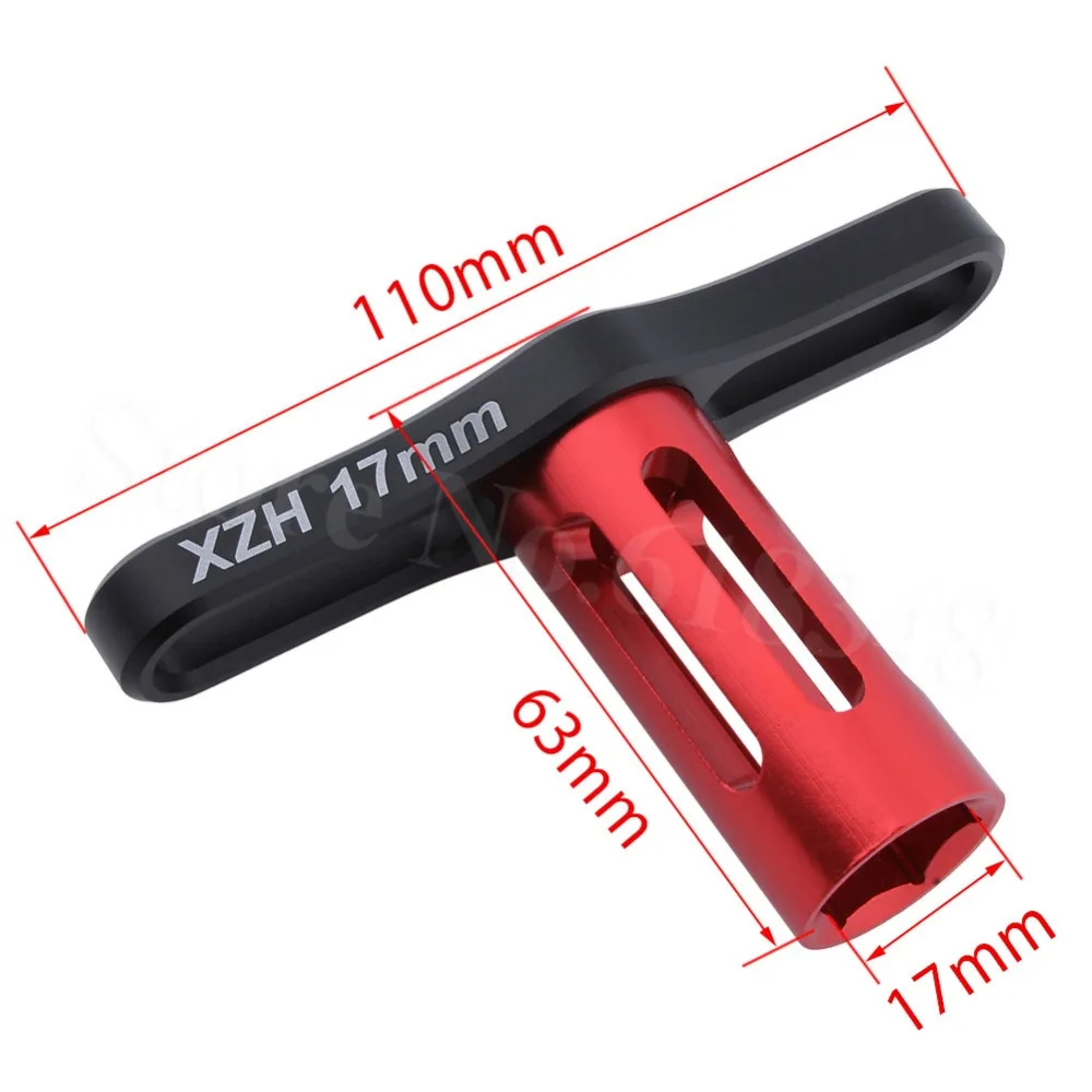 Hex Socket Wrench For 17mm Wheel Nut RC Hobby Toolsin Parts