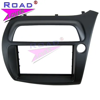 

TOPNAVI 2 Din Car Audio frame Panel Car Radio fascia for Honda Civic 2005 RHD Auto Air Condition Car Audio Installation Fascia