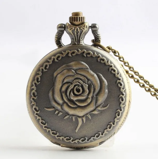 vintage-bronze-rose-woman-quartz-good-quality-necklace-pocket-watch-gift