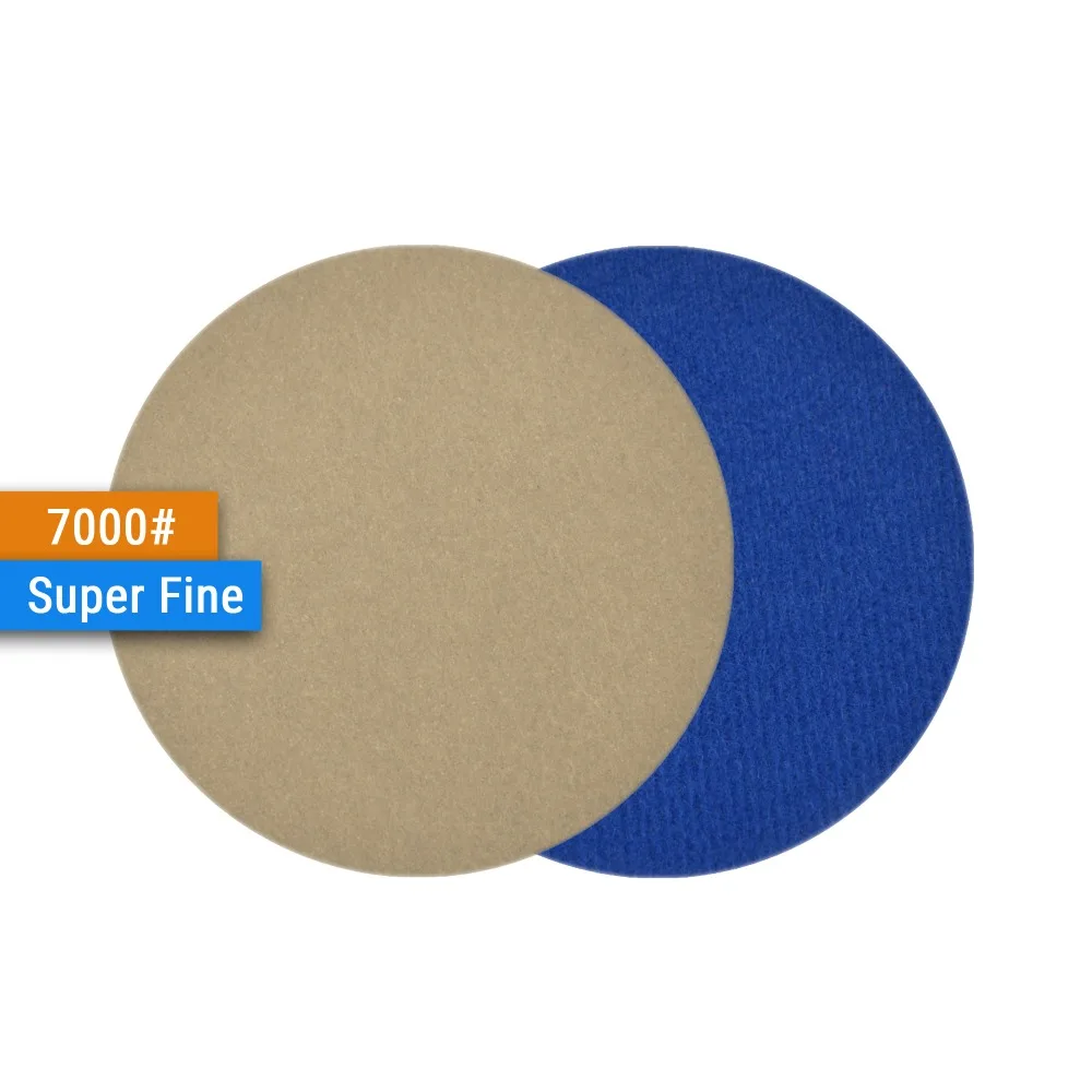 10PCS 5 Inch(125mm) Silicon Carbide Hook&Loop Waterproof Sanding Discs for Wet/Dry Sanding Round Self-adhesive Sandpaper