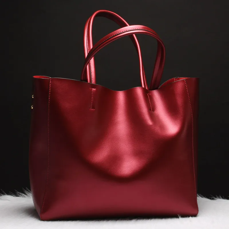 SUNNY SHOP, американская роскошь, натуральная кожа, женская сумка через плечо, брендовая, дизайнерская, Воловья кожа, настоящая кожа, женская сумка, А4 - Цвет: red