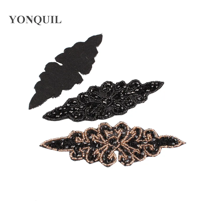 Costura em Strass Applique de Cristal Acessórios de Casamento Vestido de Noite Pedrinhas Centímetros Faça Você Mesmo ou Chapéus Scraf 12 Pçs - Lote Sybb133 4.5*14 7 Acessórios para cabelo (mulheres)